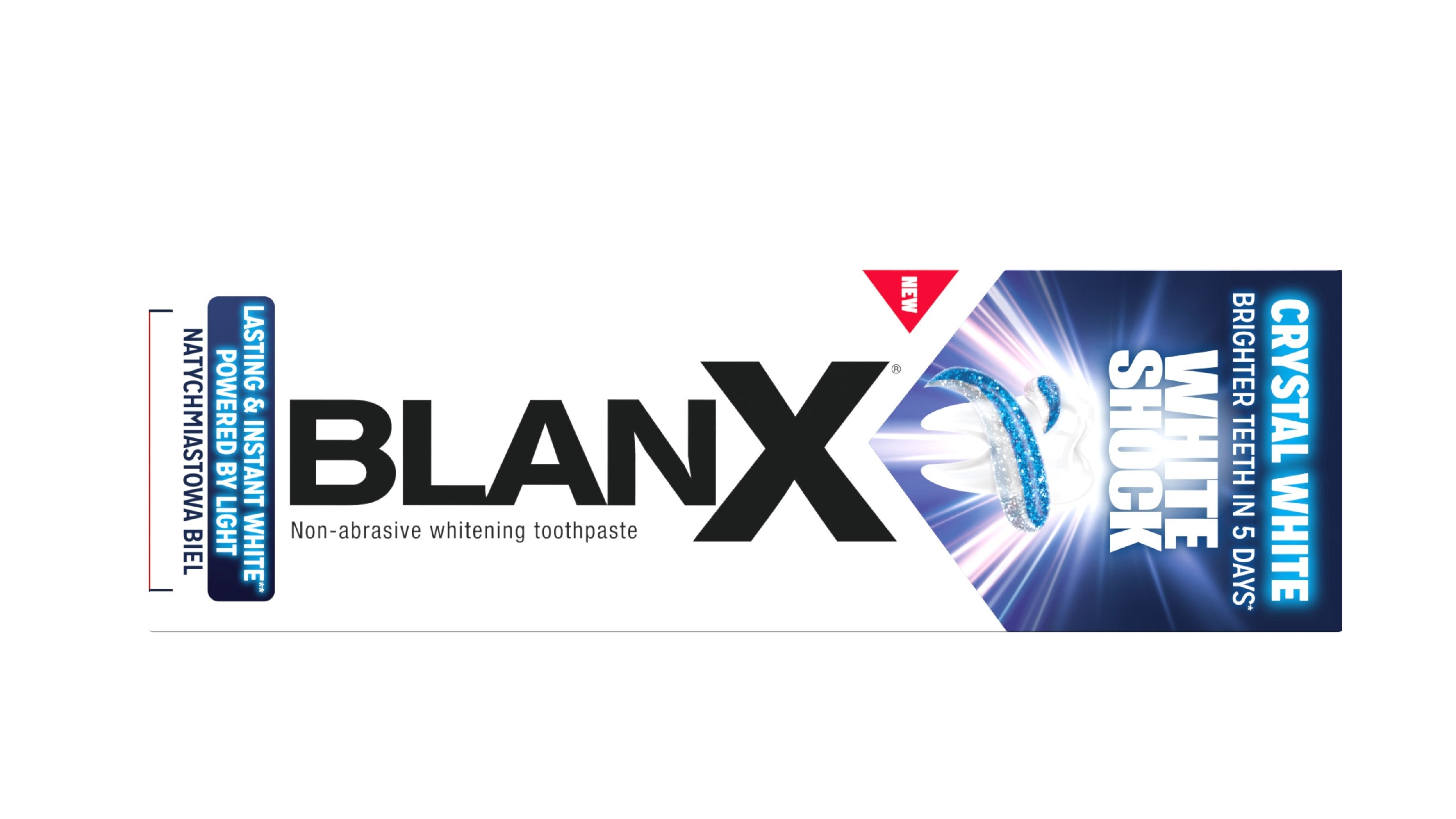 BLANX White Shock Toothpaste - Instant Whitening 75ml | Vaistine1.lt | WestPharmacy.eu