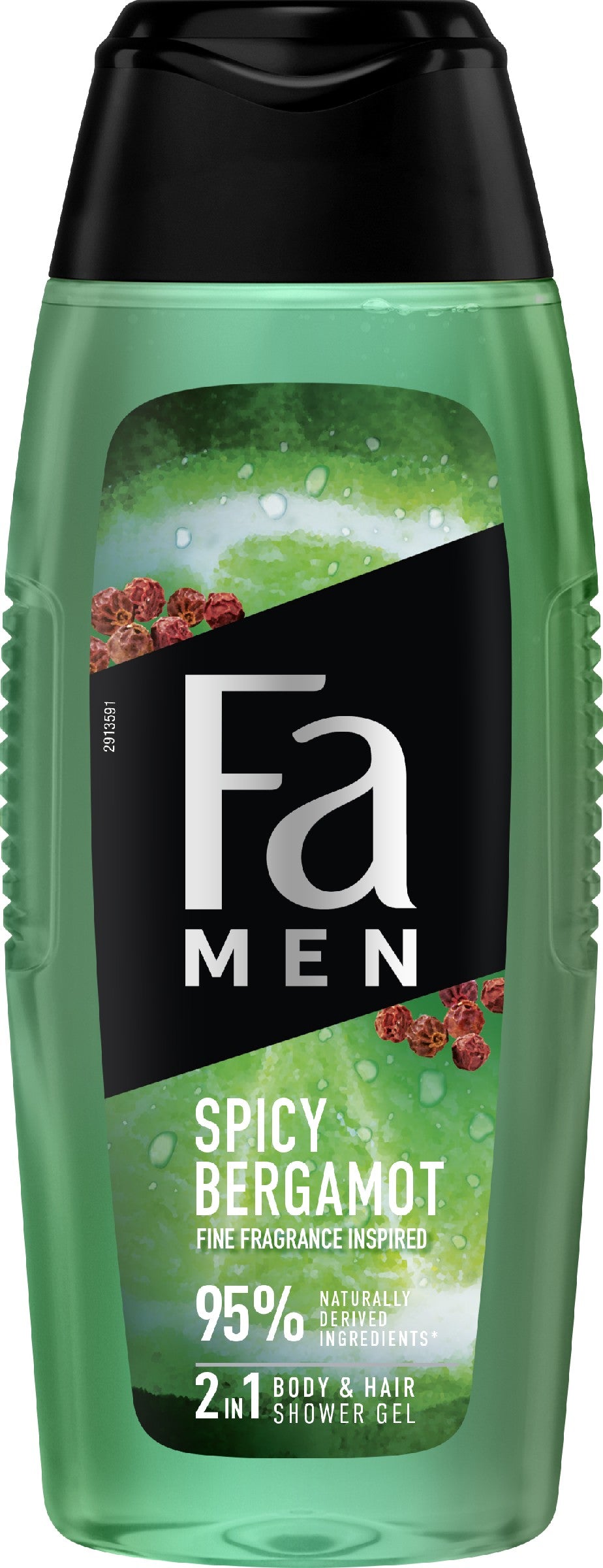 FA Men Spicy Bergamot Shower Gel 2in1 400 ml | Vaistine1.lt | WestPharmacy.eu