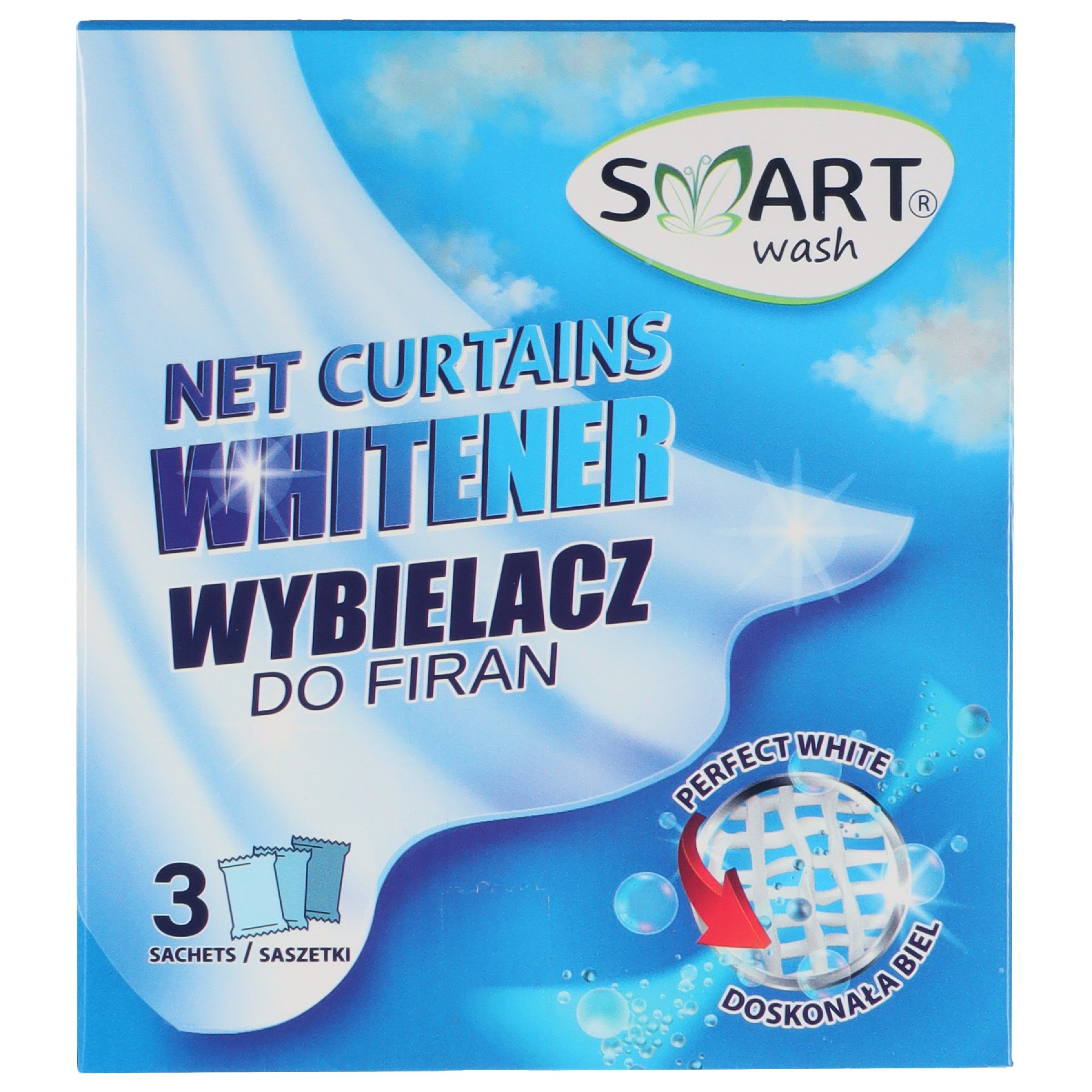 SMART Wash Bleach powder for curtains 3x40g | Vaistine1.lt | WestPharmacy.eu