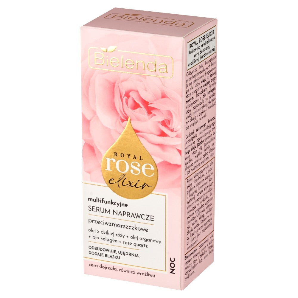 BIELENDA ROYAL ROSE ELIXIR Night repair serum 30ml | Vaistine1.lt | WestPharmacy.eu