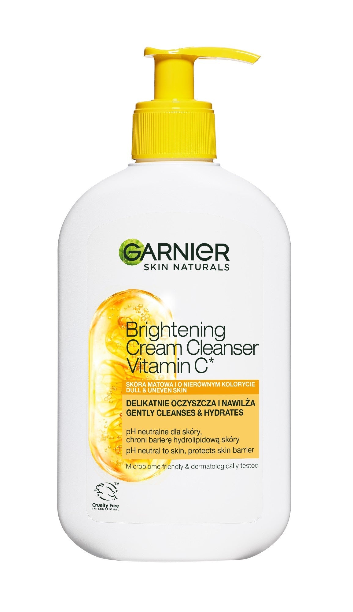 GARNIER Skin Naturals Illuminating Cleansing Emulsion with Vitamin C 250ml | Vaistine1.lt | WestPharmacy.eu