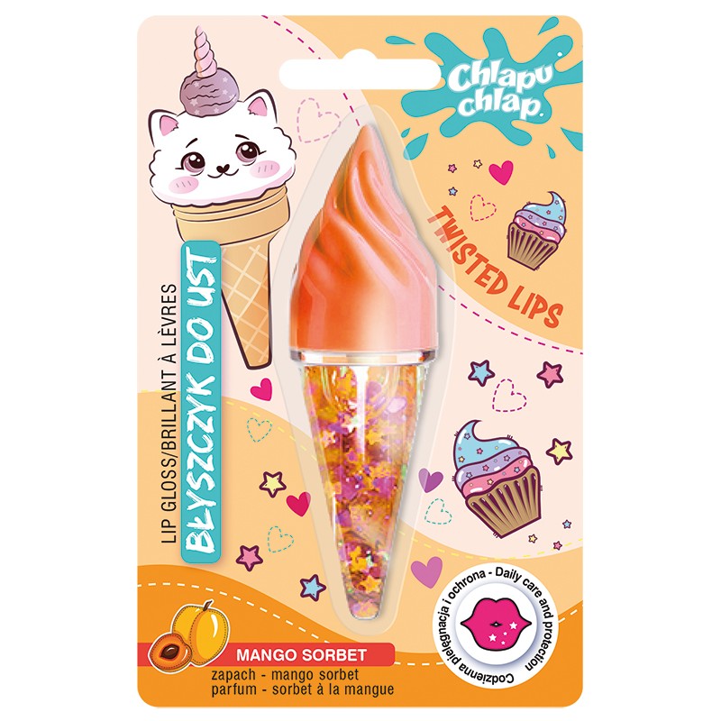 CHLAPU CHLAP Lip Gloss Cone - mango sorbet 14.5ml | Vaistine1.lt | WestPharmacy.eu
