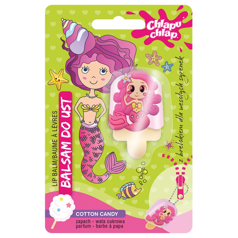 CHLAPU CHLAP Lip Gloss Mermaid - cotton candy 1 piece | Vaistine1.lt | WestPharmacy.eu