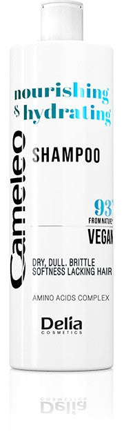 DELIA COSMETICS Cameleo Vegan Shampoo Nourishing & Hydrating for dry, brittle, and dull hair 400ml | Vaistine1.lt | WestPharmacy.eu