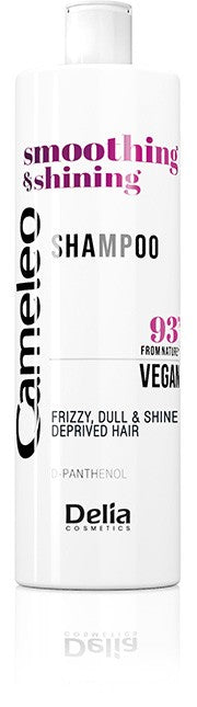 DELIA COSMETICS Cameleo Vegan Smoothing & Shining Shampoo for Frizzy, Dull Hair 400ml | Vaistine1.lt | WestPharmacy.eu