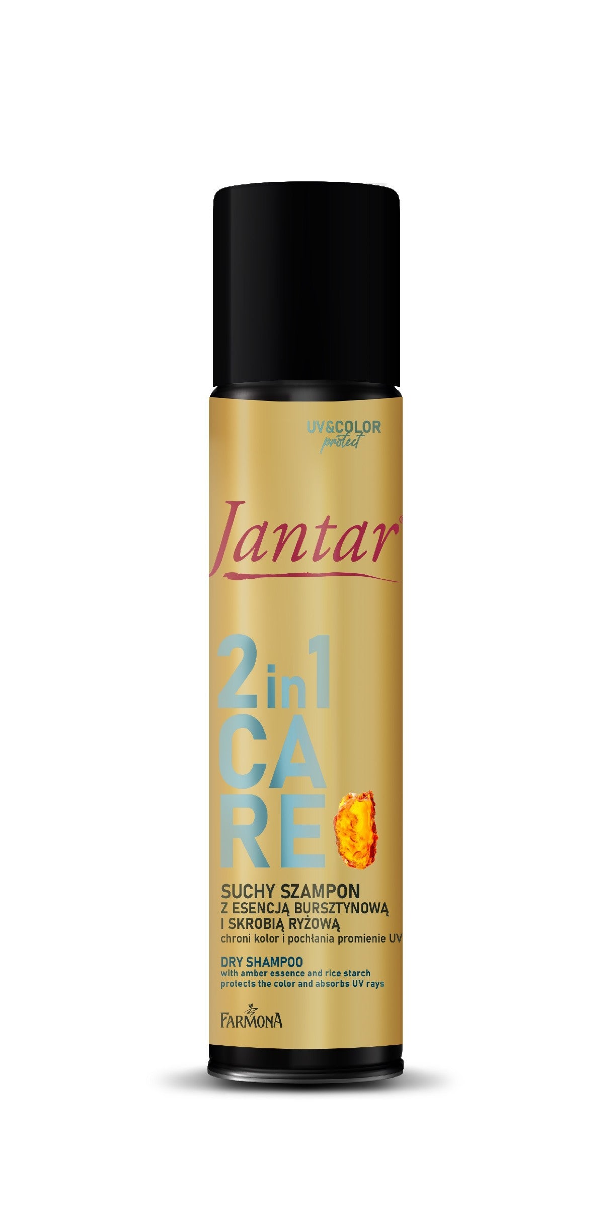 FARMONA Jantar Dry Shampoo for Hair 2in1 Care with Amber Essence and Rice Starch 180ml | Vaistine1.lt | WestPharmacy.eu