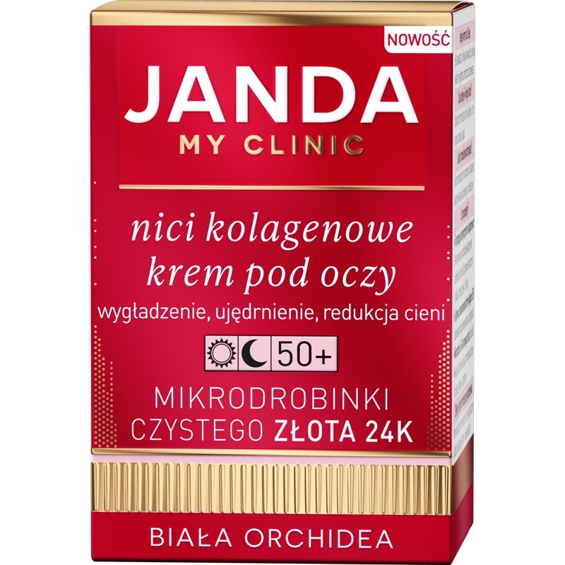 JANDA MY CLINIC Nici Kolagenowe Eye Cream for Day and Night 50+ 15ml | Vaistine1.lt | WestPharmacy.eu