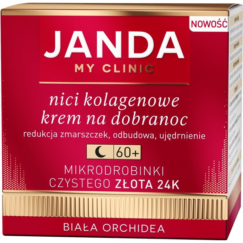 JANDA MY CLINIC Nici Kolagenowe Krem na dobranoc 60+ 50ml | Vaistine1.lt | WestPharmacy.eu