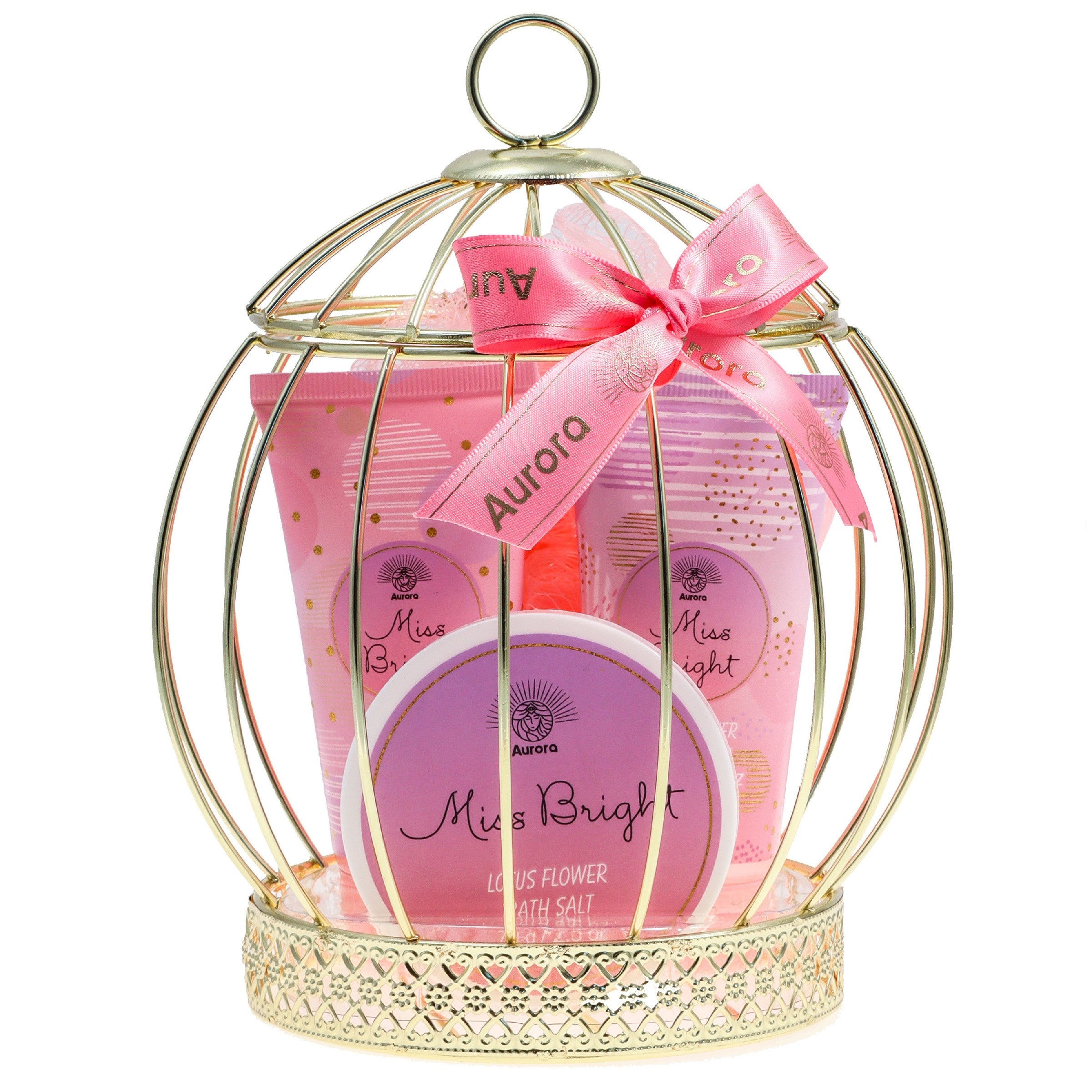 AURORA Gift set for women "Lotos" - metal cage | Vaistine1.lt | WestPharmacy.eu