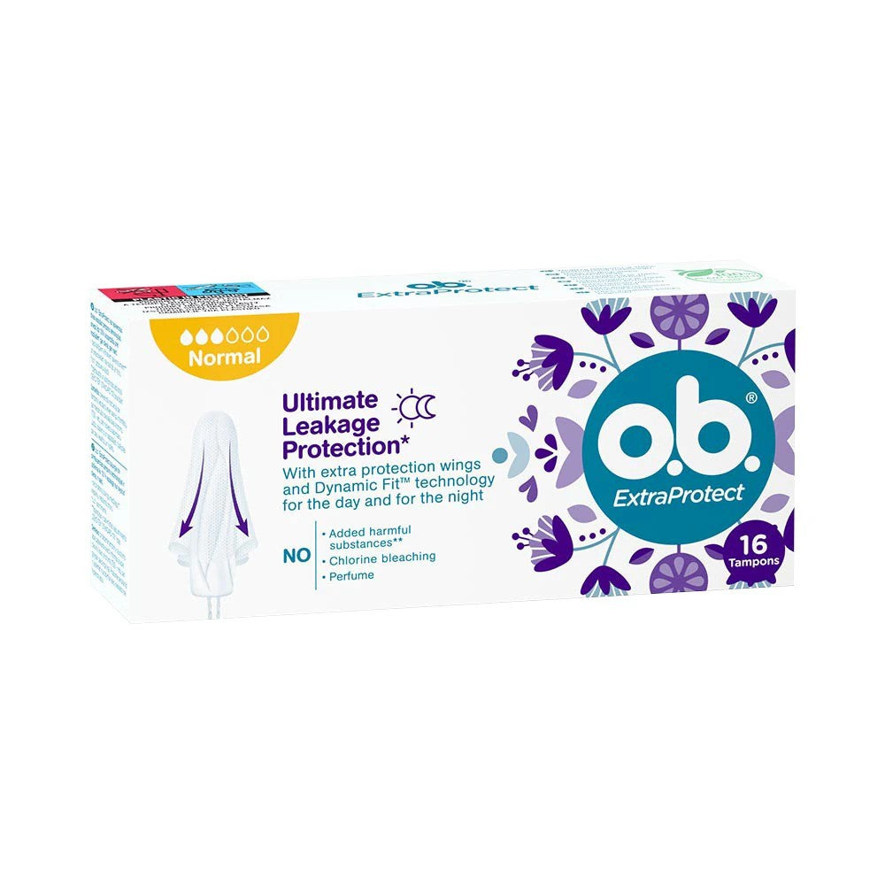 JOHNSON OB Extra Protect Normal Tampons 16 pcs. | Vaistine1.lt | WestPharmacy.eu