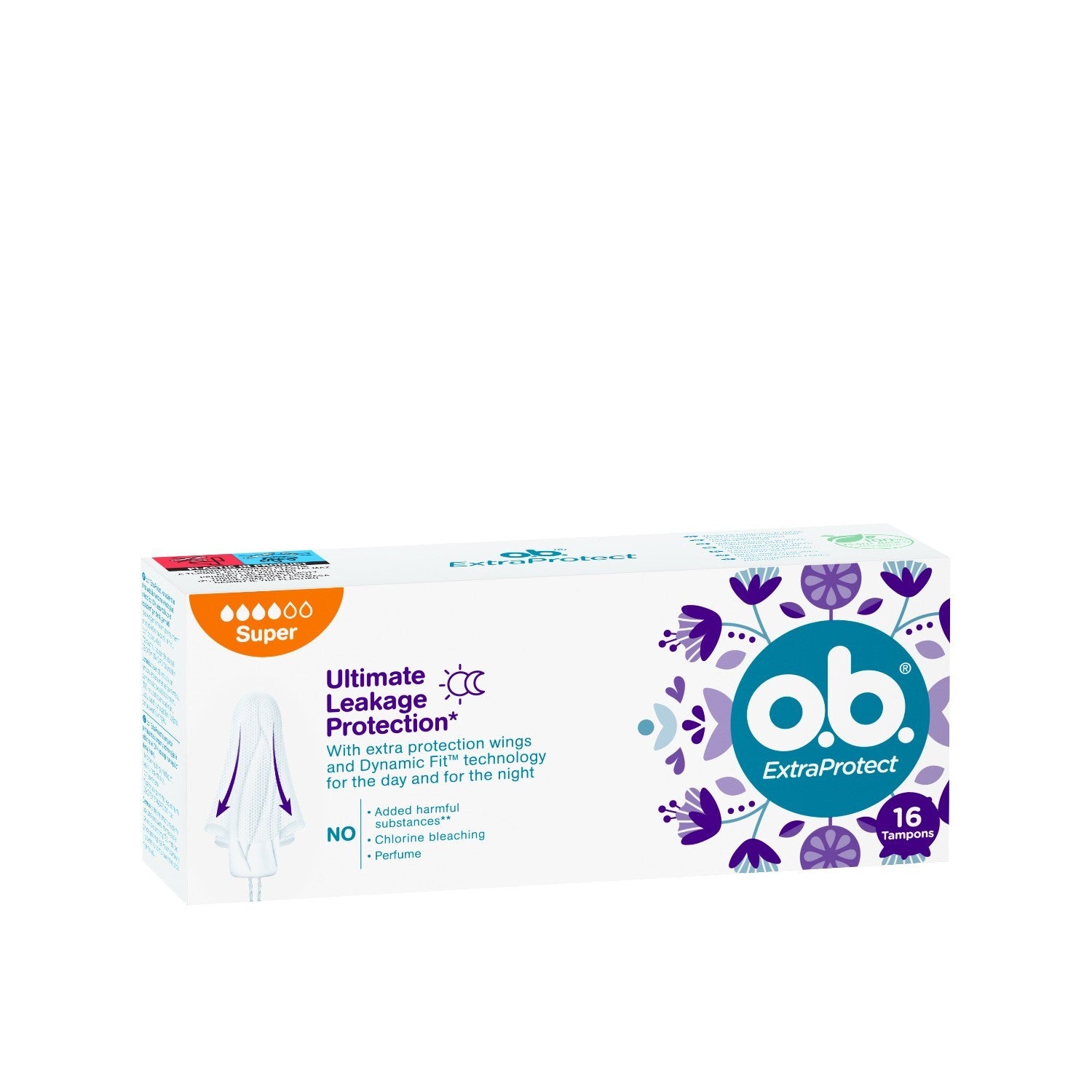 JOHNSON OB Extra Protect Tampons SUPER 16 pieces | Vaistine1.lt | WestPharmacy.eu