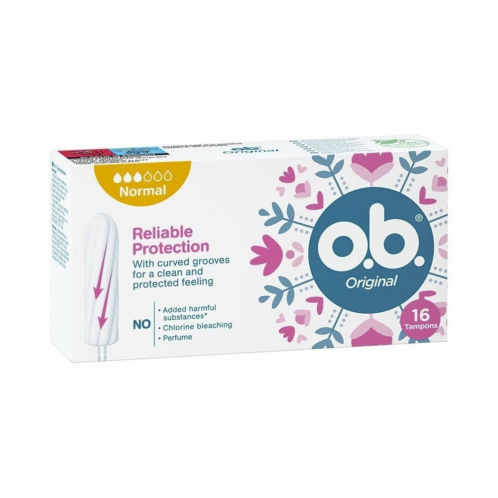 JOHNSON OB Original Tampons NORMAL 16 pieces | Vaistine1.lt | WestPharmacy.eu