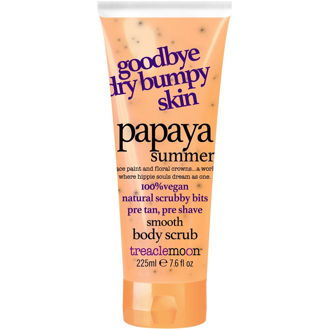 TREACLEMOON Papaya Summer Smoothing Body Peeling 225ml | Vaistine1.lt | WestPharmacy.eu
