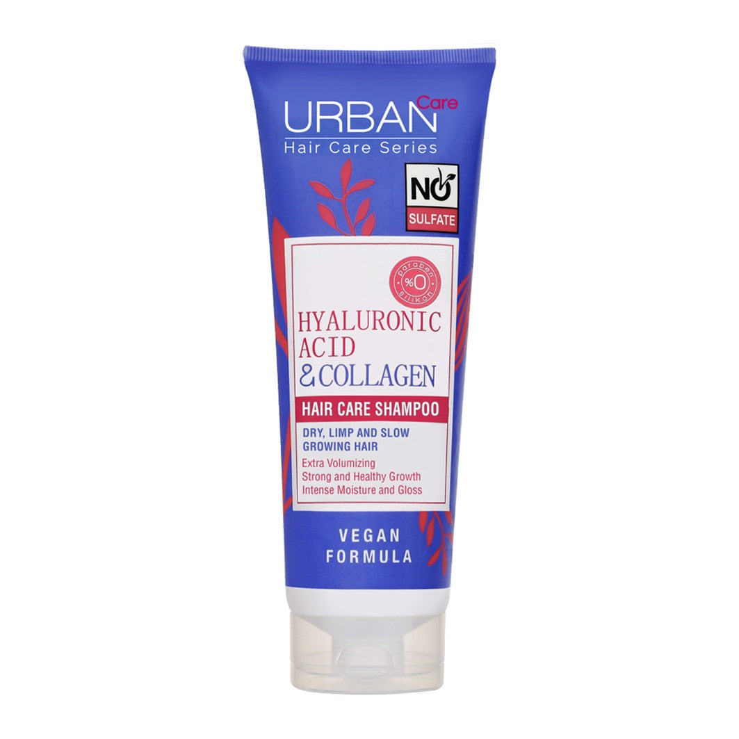 URBAN CARE Hyaluronic Acid & Collagen Shampoo for dull, lifeless, limp and damaged hair 250ml | Vaistine1.lt | WestPharmacy.eu