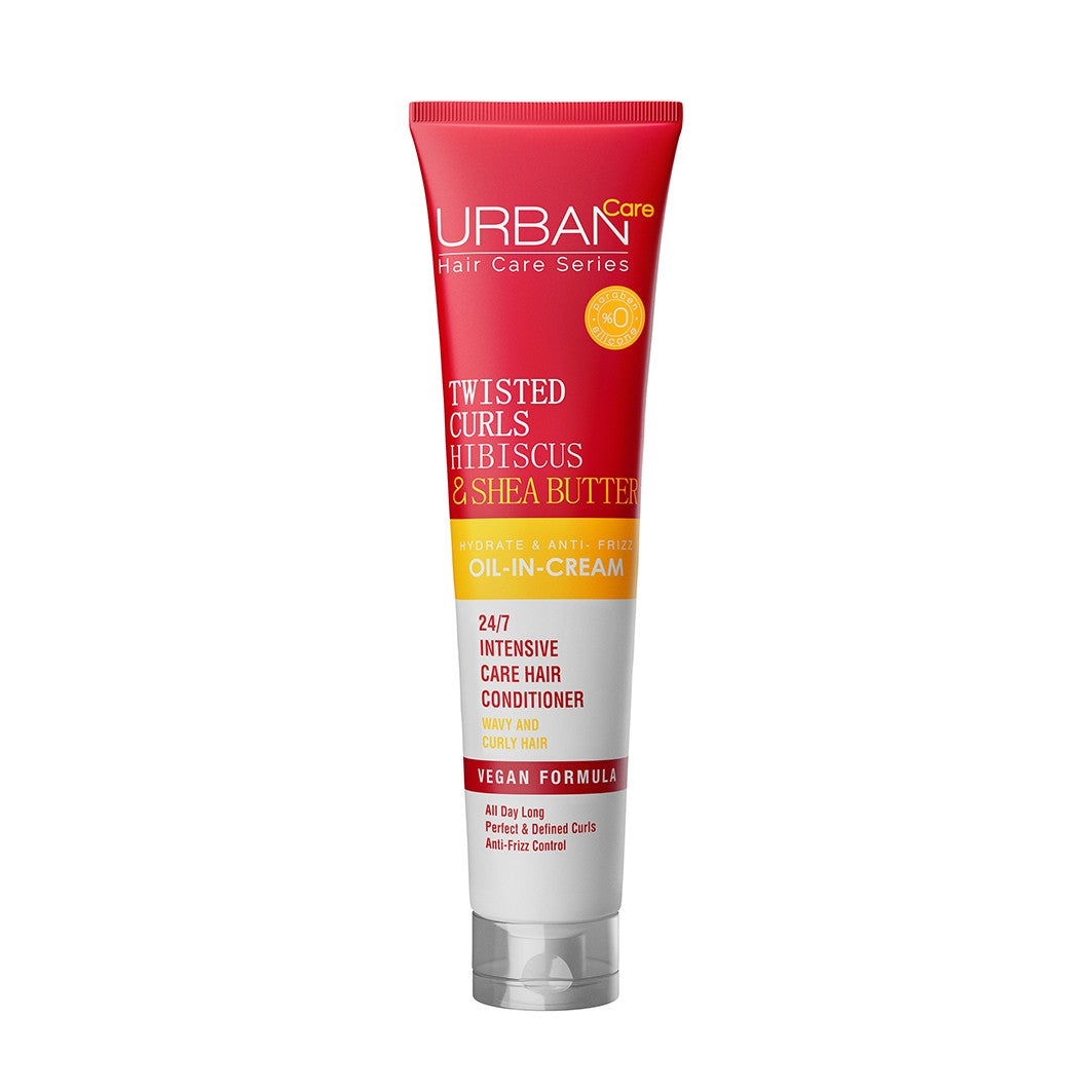 URBAN CARE Twisted Curls Hibiscus & Shea Butter Curling cream for wavy and curly hair 175ml | Vaistine1.lt | WestPharmacy.eu