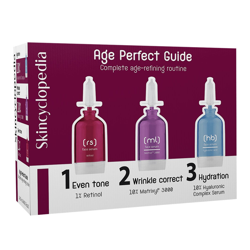 Skincyclopedia Age Perfect Guide professional anti-wrinkle treatment 3*15ml | Vaistine1.lt | WestPharmacy.eu