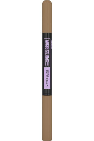 MAYBELLINE Express Brow Satin Duo Double-Sided Antakių pieštukas No. 01 Dark Blond 1pc | Vaistine1.lt | WestPharmacy.eu