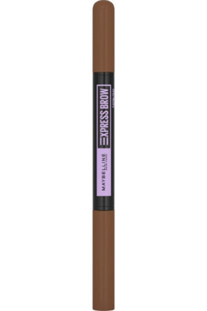 MAYBELLINE Express Brow Satin Duo Double-ended Eyebrow Pencil No. 02 Medium Brown 1pc | Vaistine1.lt | WestPharmacy.eu