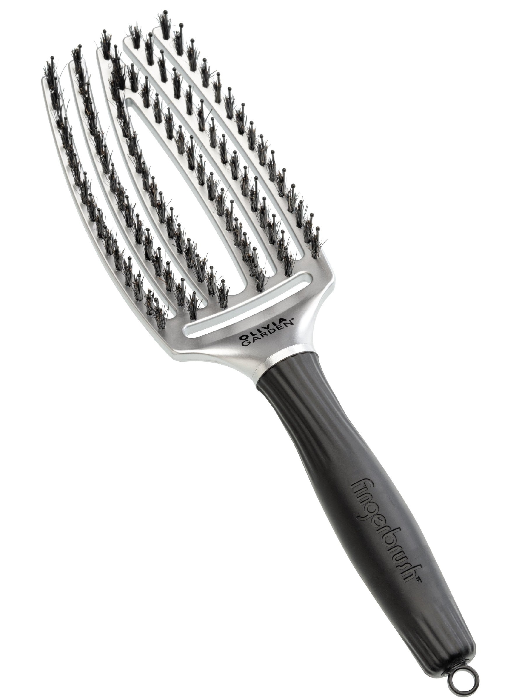 OLIVIA GARDEN Fingerbrush Trinity Silver hairbrush | Vaistine1.lt | WestPharmacy.eu