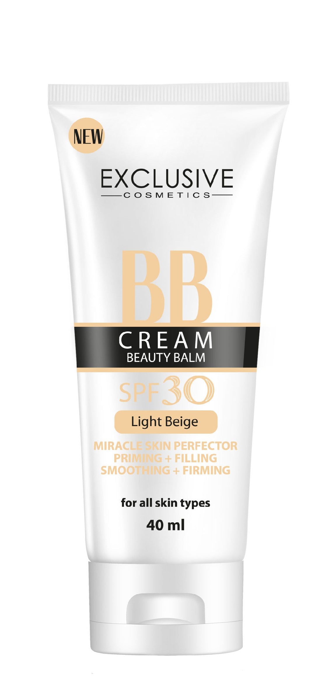 EXCLUSIVE BB Cream Beauty Balm SPF 30 Light Beige 40 ml | Vaistine1.lt | WestPharmacy.eu