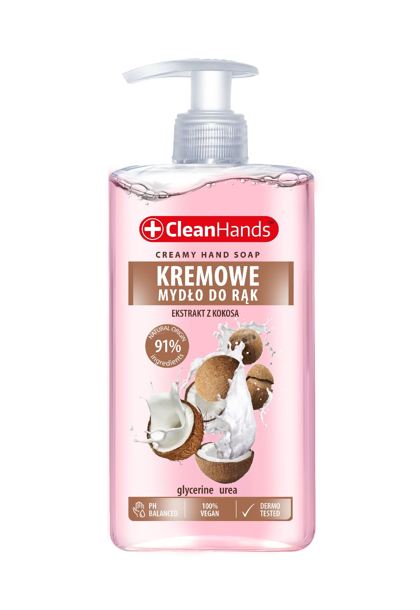 CLEAN HANDS Creamy coconut liquid soap 300 ml | Vaistine1.lt | WestPharmacy.eu