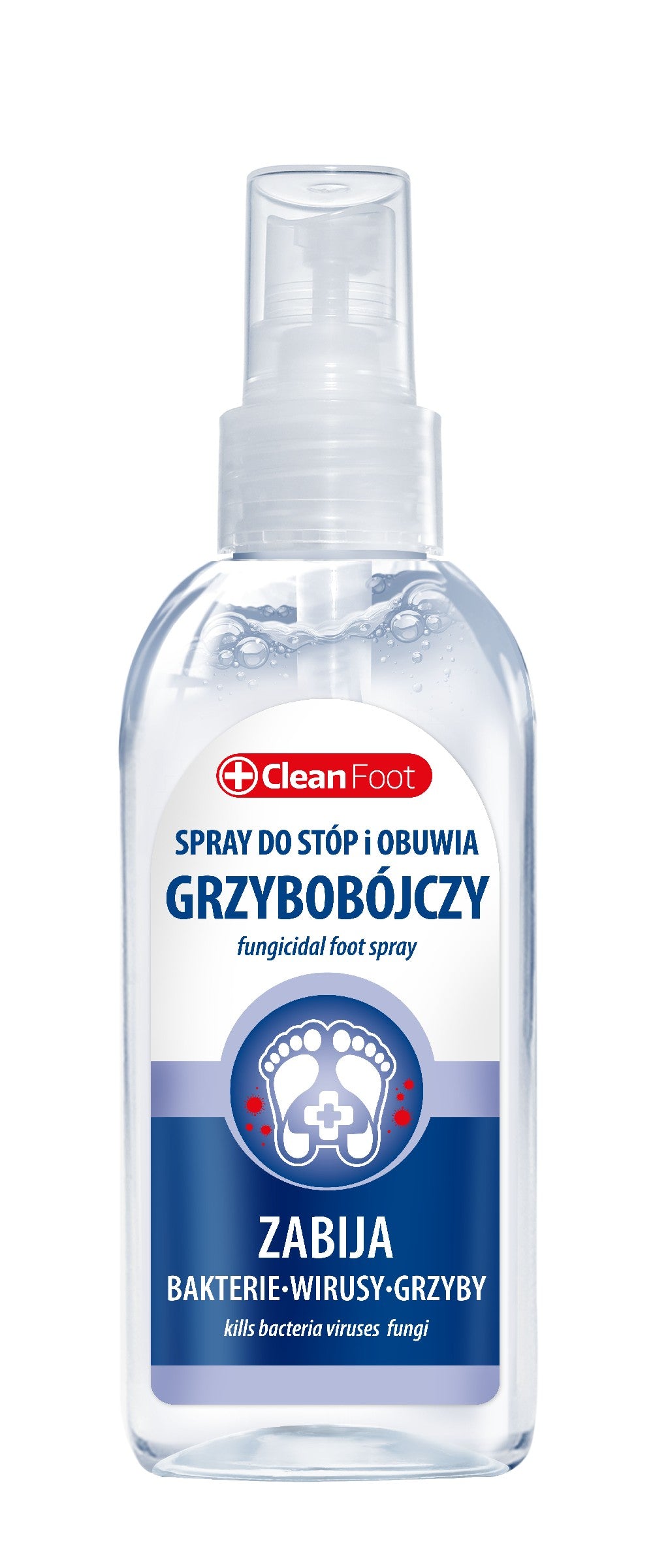 CLEAN HANDS Foot spray with antifungal complex 100 ml | Vaistine1.lt | WestPharmacy.eu