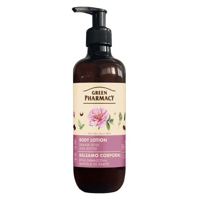 GREEN PHARMACY Multi Body Lotion Damask Rose and Shea Butter 400 ml | Vaistine1.lt | WestPharmacy.eu