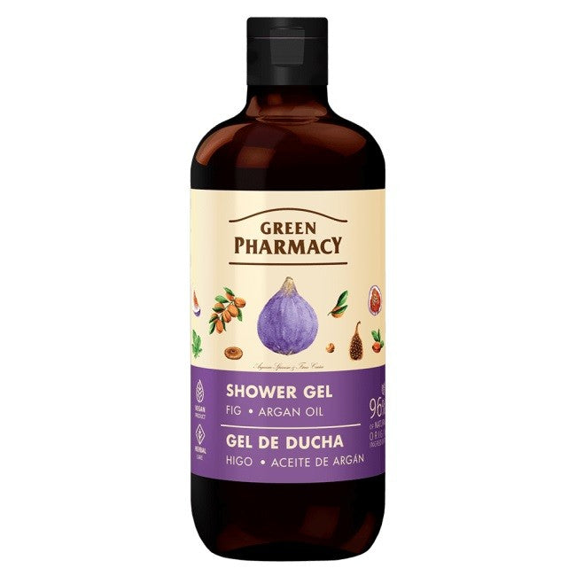 GREEN PHARMACY Multi Shower Gel Fig and Argan Oil 500 ml | Vaistine1.lt | WestPharmacy.eu