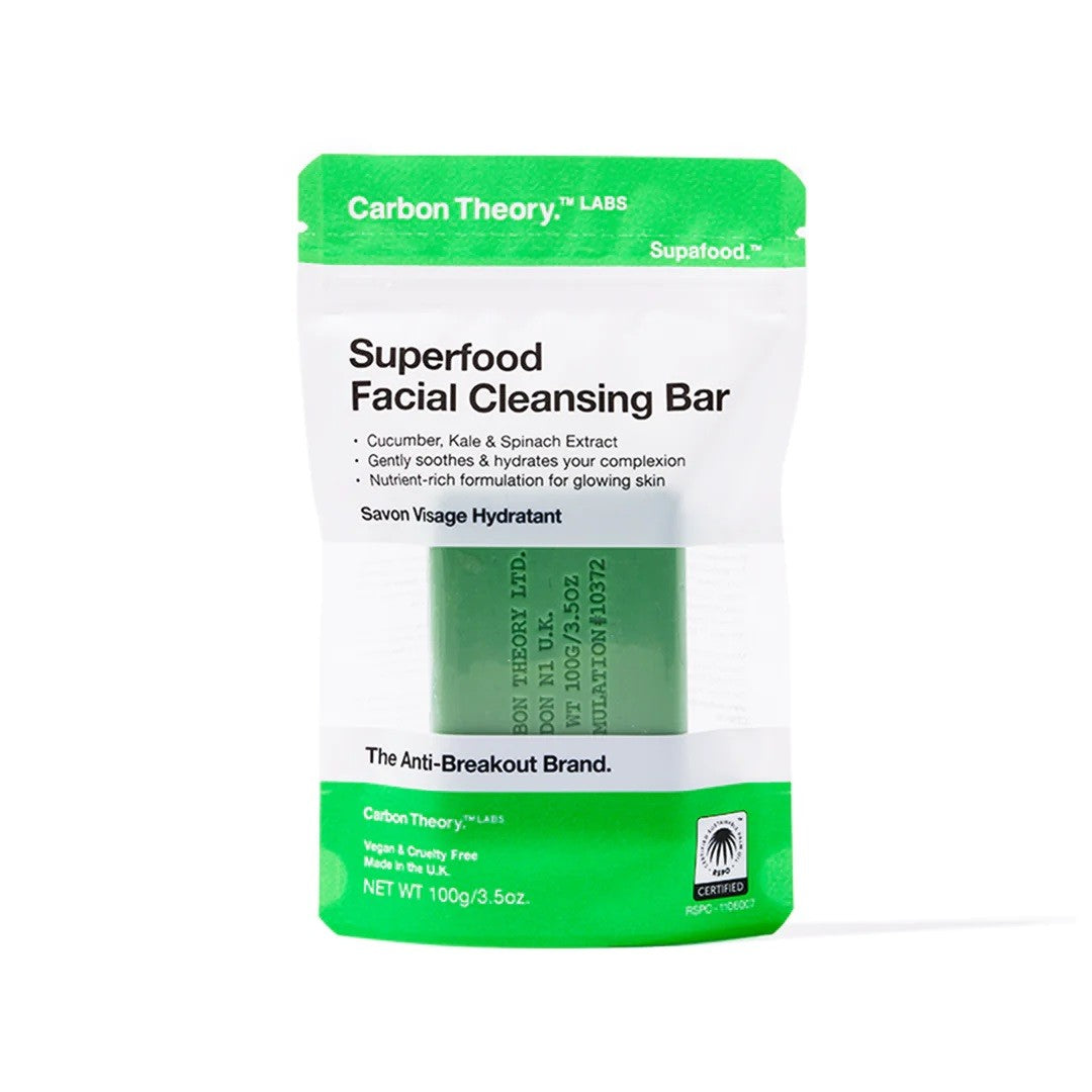 CARBON THEORY Nourishing face soap - green | Vaistine1.lt | WestPharmacy.eu