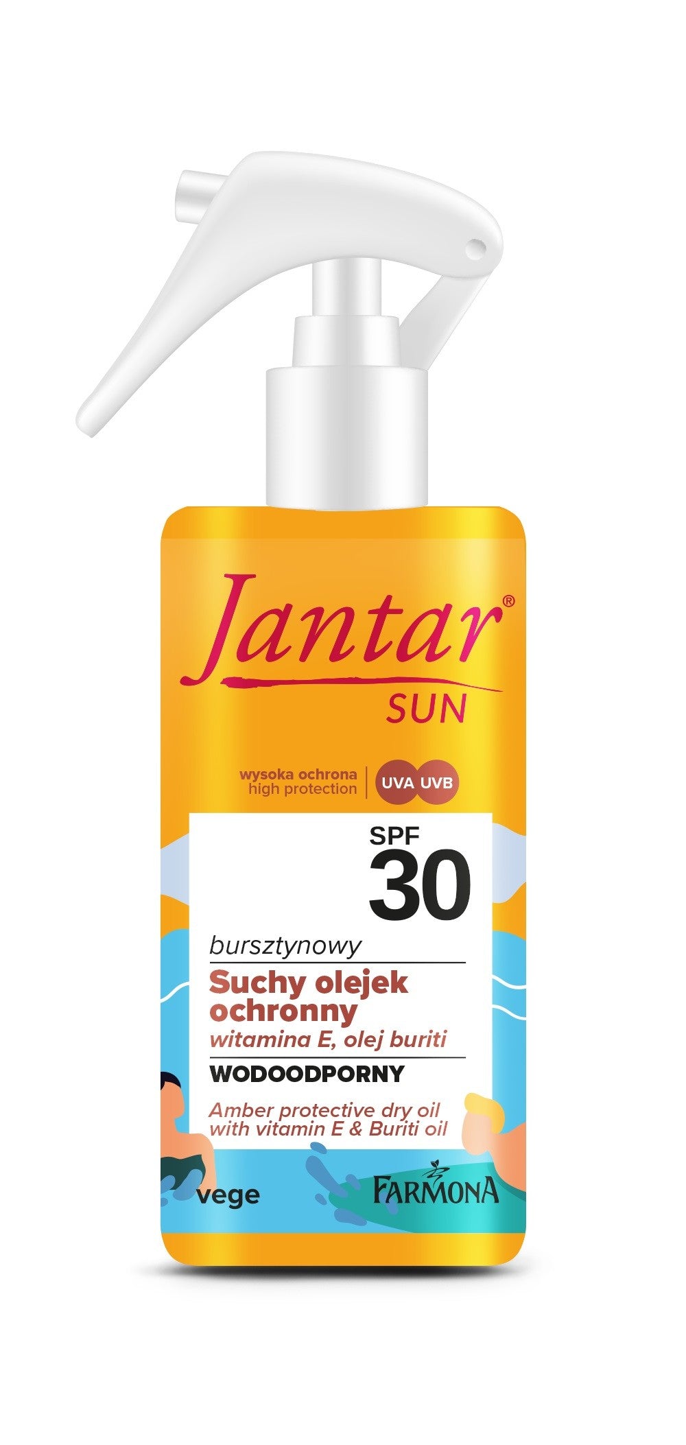FARMONA SUN Jantar Dry Oil SPF30 for tanning | Vaistine1.lt | WestPharmacy.eu