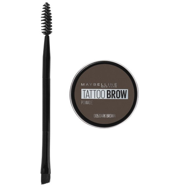 MAYBELLINE Tattoo Brow Waterproof Eyebrow Pomade - 05 Dark Brown 3.5ml | Vaistine1.lt | WestPharmacy.eu