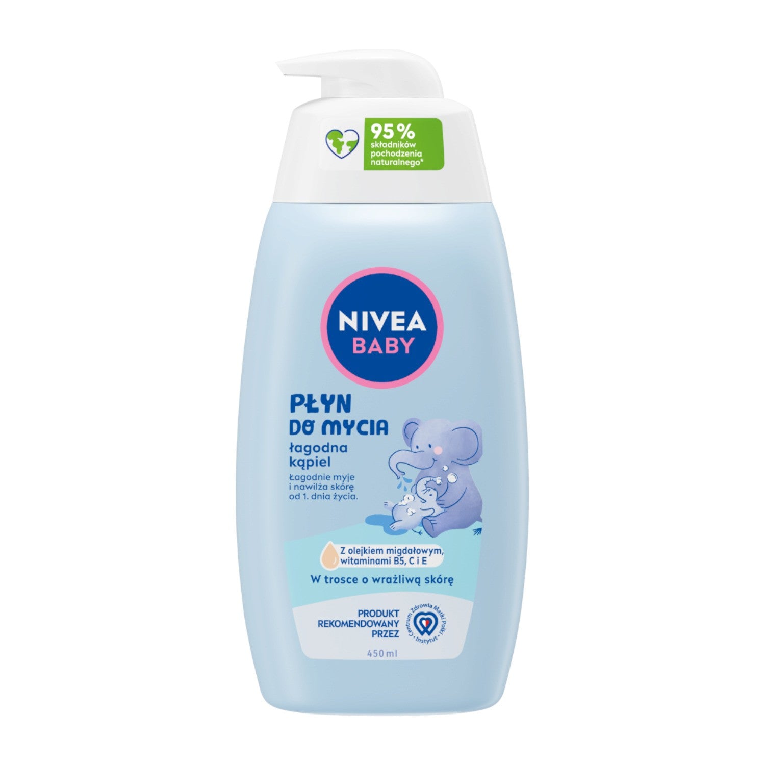 NIVEA BABY Mild Washing Liquid 450ml | Vaistine1.lt | WestPharmacy.eu