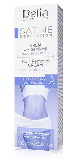 DELIA SATINE Hair Removal Cream 3 min Instant | Vaistine1.lt | WestPharmacy.eu