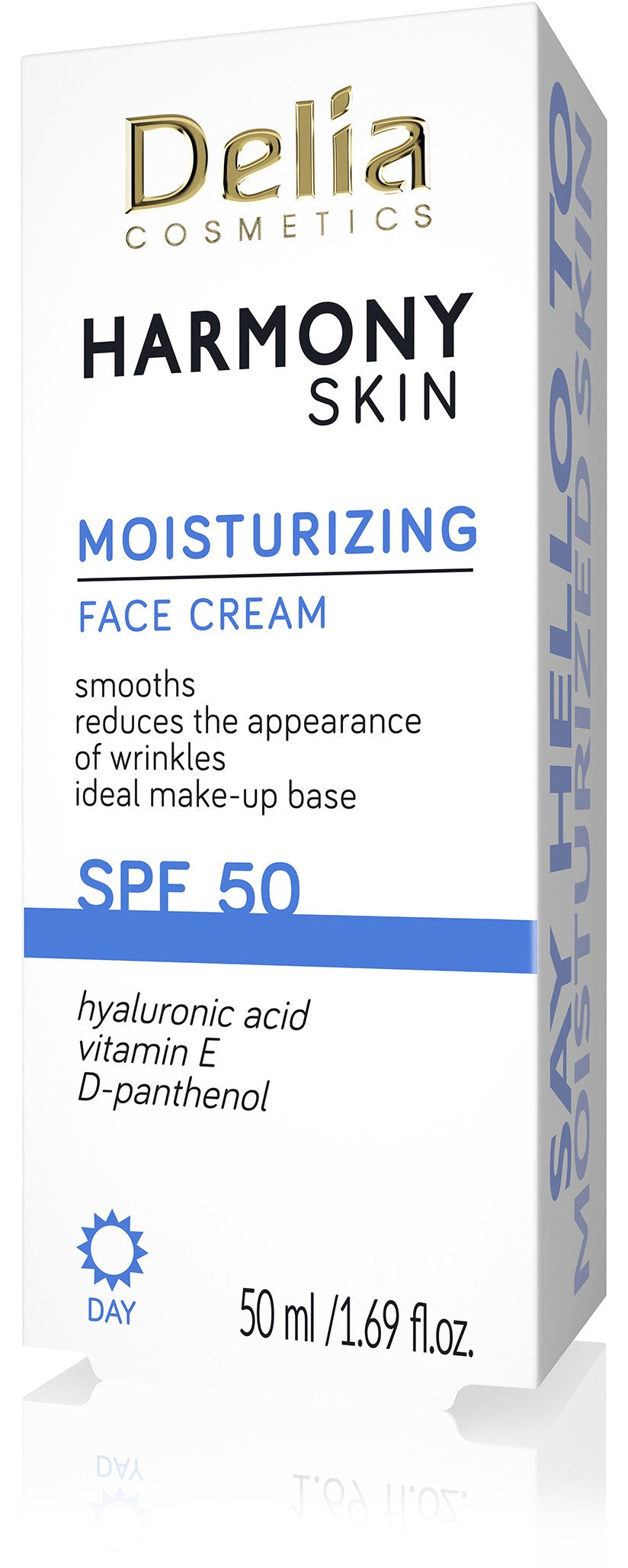 DELIA HARMONY SKIN Moisturizing Face Cream SPF 50 | Vaistine1.lt | WestPharmacy.eu
