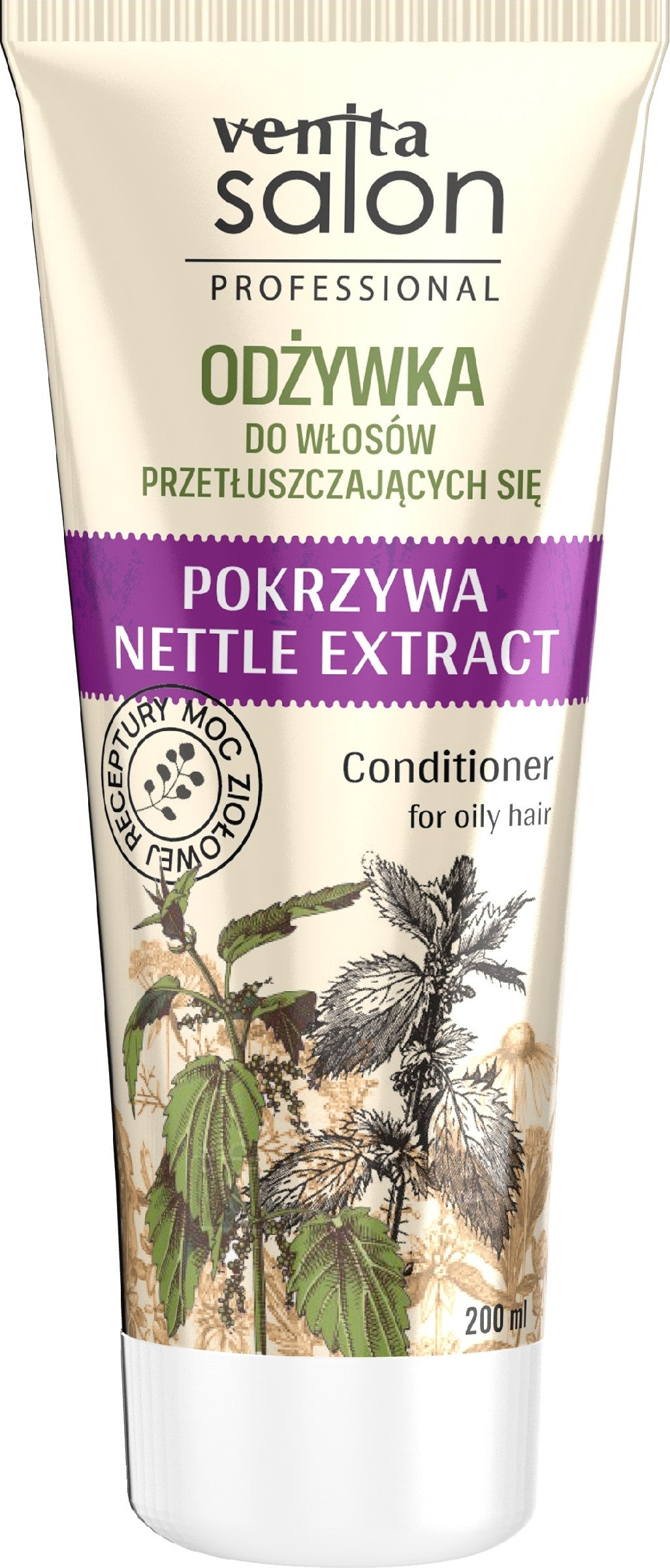 VENITA Salon Conditioner for Oily Hair NETTLE 200 ml | Vaistine1.lt | WestPharmacy.eu