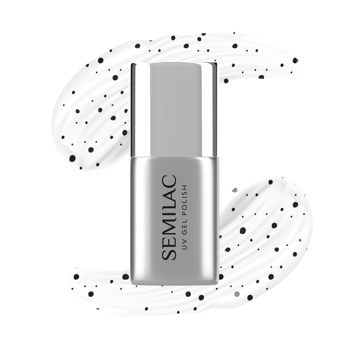 SEMILAC Top No Wipe Black Sprinkles for hybrid varnishes T20 7 ml | Vaistine1.lt | WestPharmacy.eu