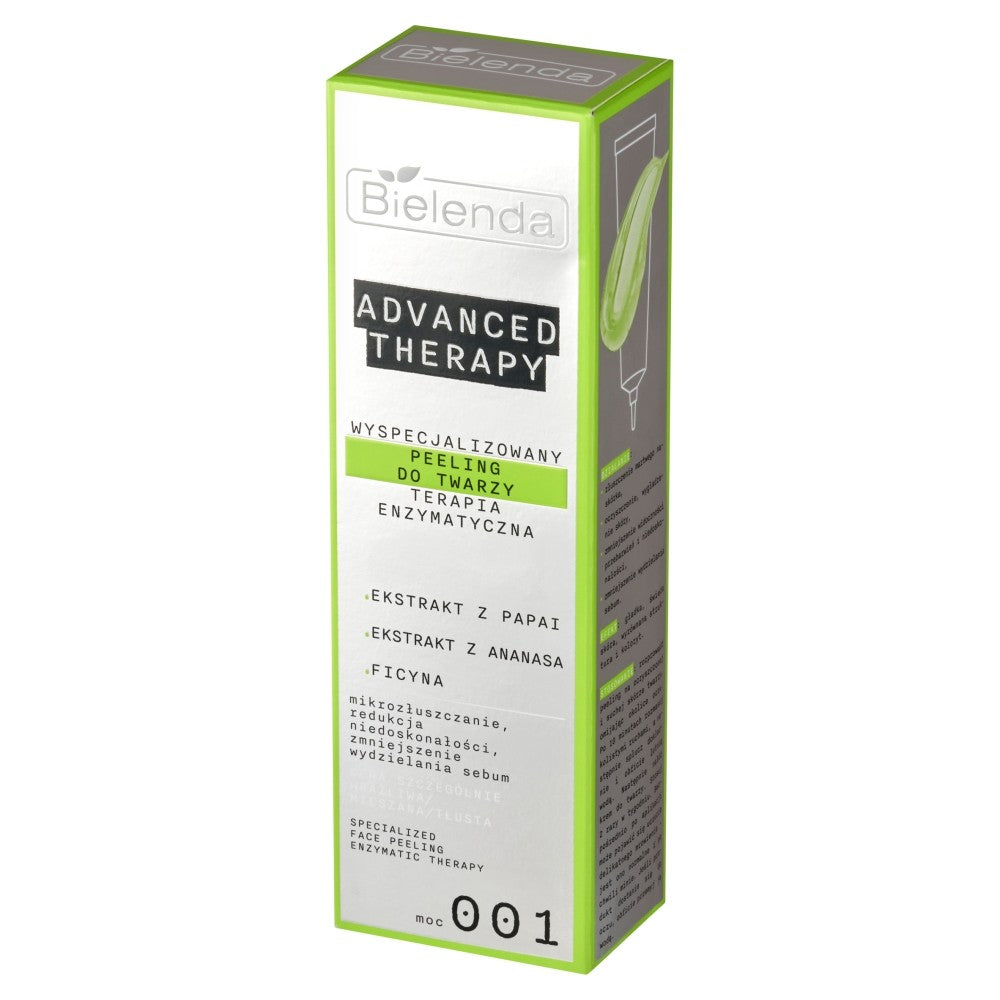 BIELENDA Advanced Therapy Specialized Facial Peeling - enzyme therapy (strength 001) 30 ml | Vaistine1.lt | WestPharmacy.eu