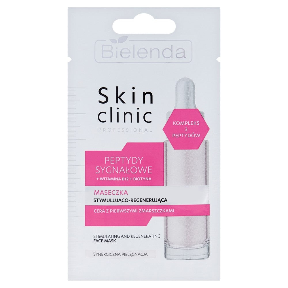 BIELENDA Skin Clinic Peptides Stimulating and regenerating face mask | Vaistine1.lt | WestPharmacy.eu