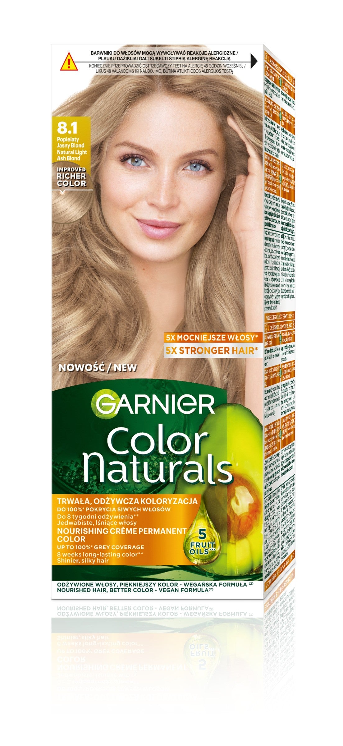 GAR COLOR N Color No. 8.1 Light Ash Blonde | Vaistine1.lt | WestPharmacy.eu