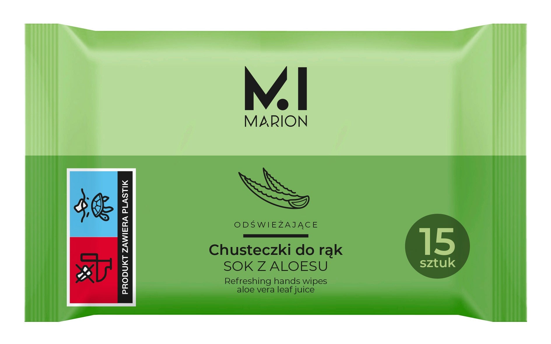 MARION Aloe refreshing wipes 15 pieces | Vaistine1.lt | WestPharmacy.eu