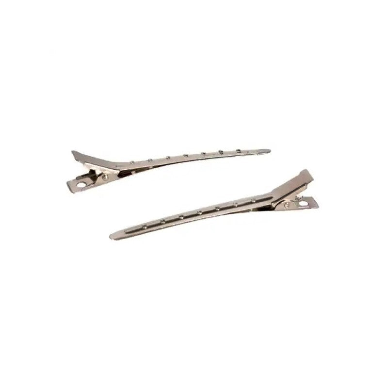 DONEGAL Silver hairdressing clip 2 pieces - (5002) | Vaistine1.lt | WestPharmacy.eu