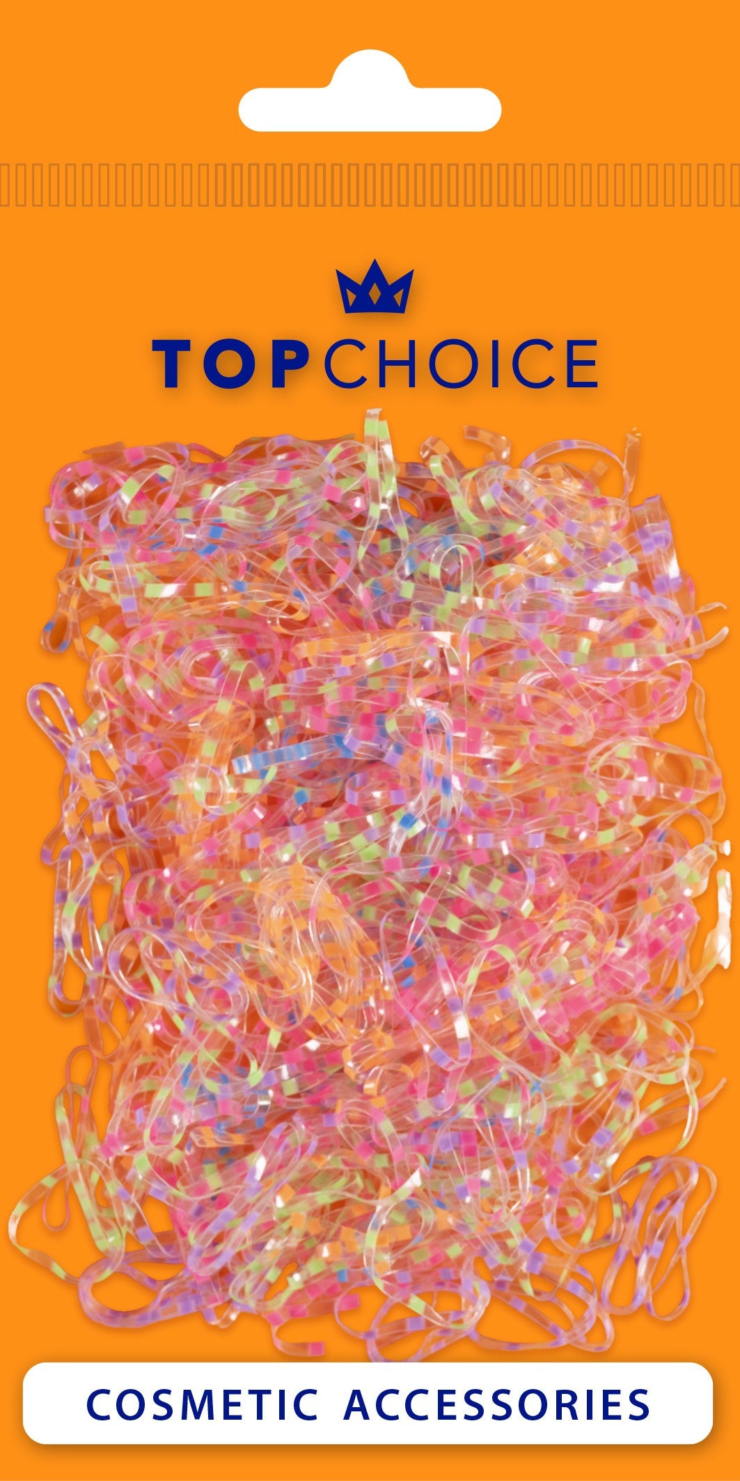 TOP CHOICE Hair bands - mix of colors (26959) 1 pack. - 500 pcs. | Vaistine1.lt | WestPharmacy.eu