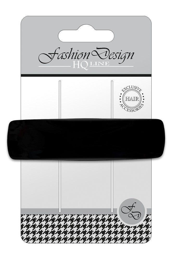 TOP CHOICE Hair clip - automatic, glossy black (28526) | Vaistine1.lt | WestPharmacy.eu