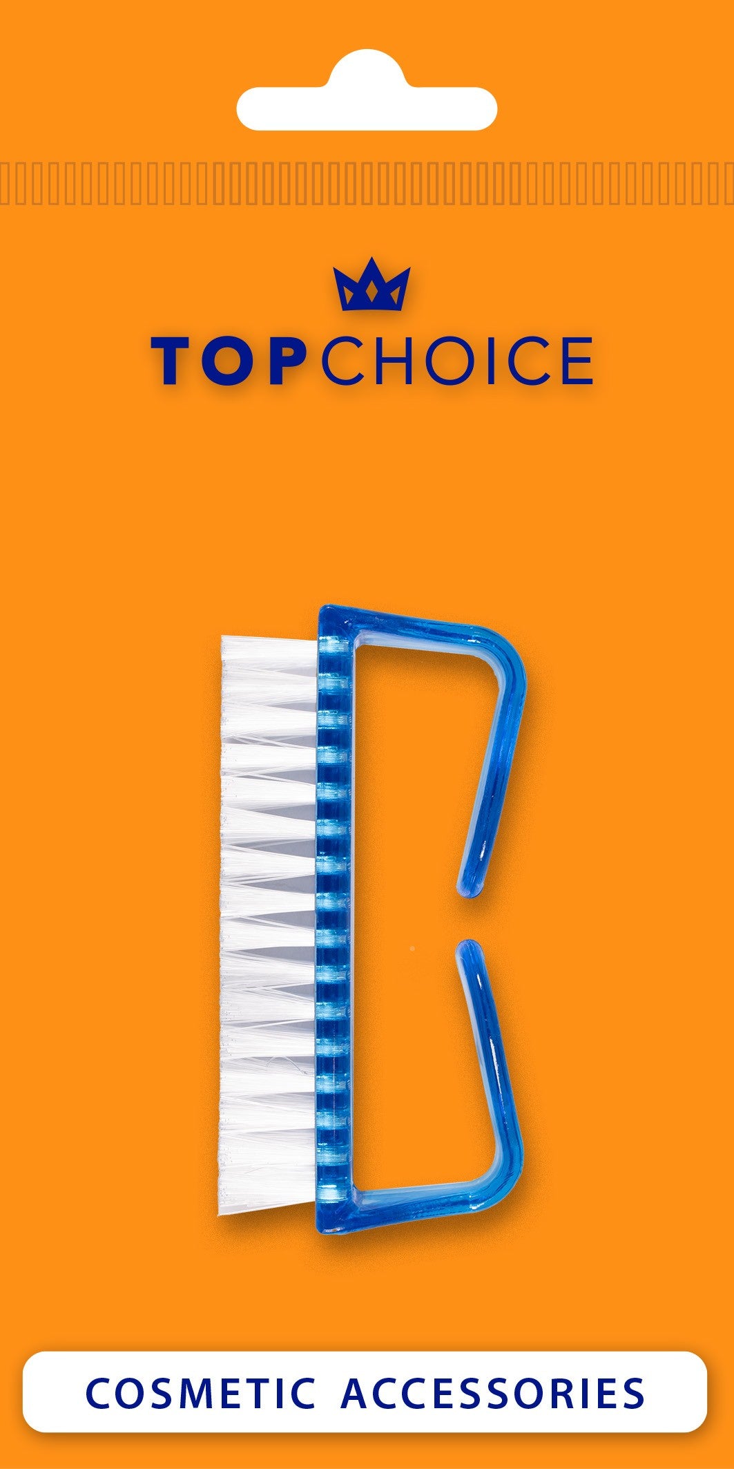 TOP CHOICE Hand and nail brush (74301) 1 pc. - mix of colors | Vaistine1.lt | WestPharmacy.eu