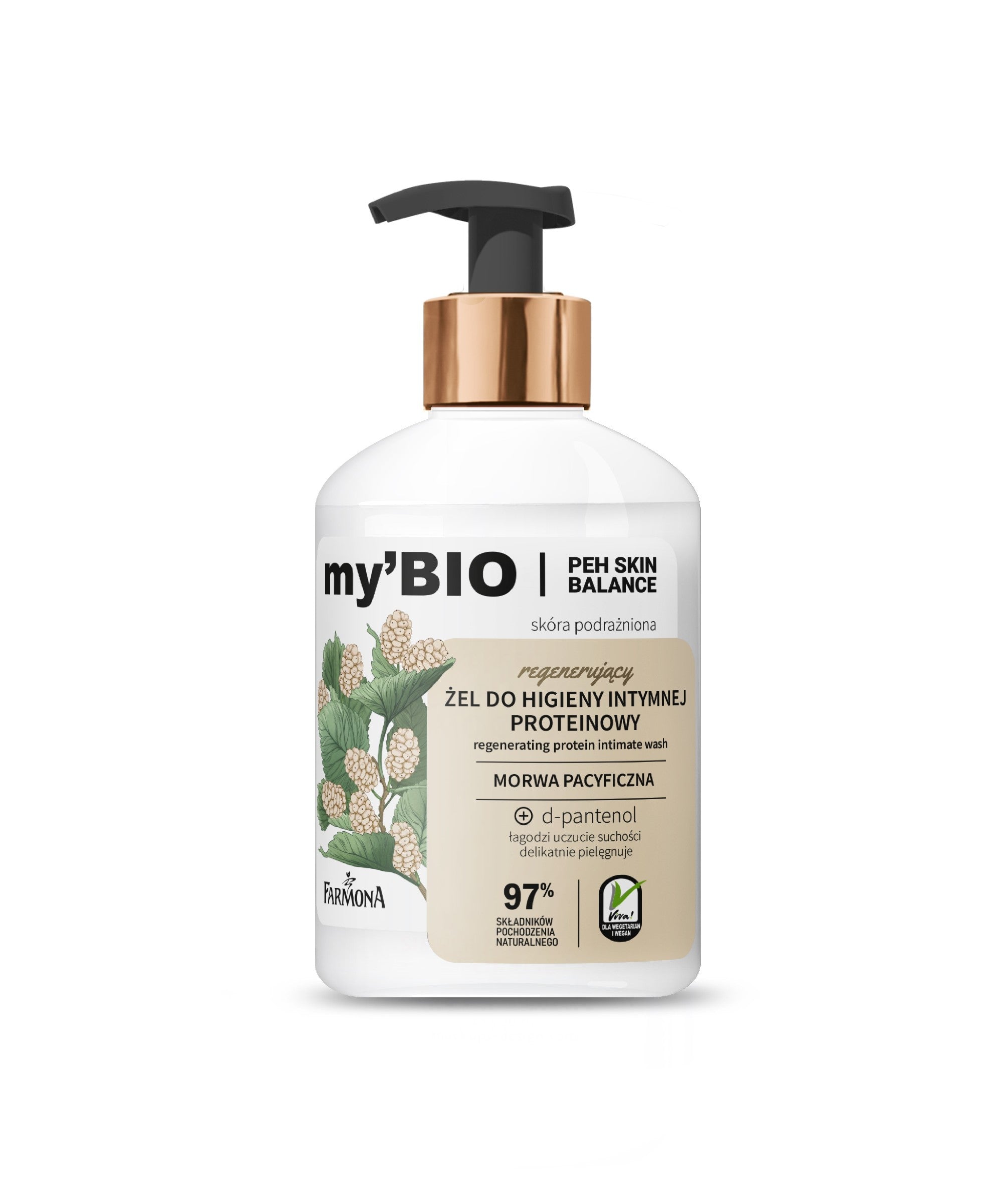 FARMONA my'Bio Regenerating Intimate Hygiene Gel 250 ml | Vaistine1.lt | WestPharmacy.eu