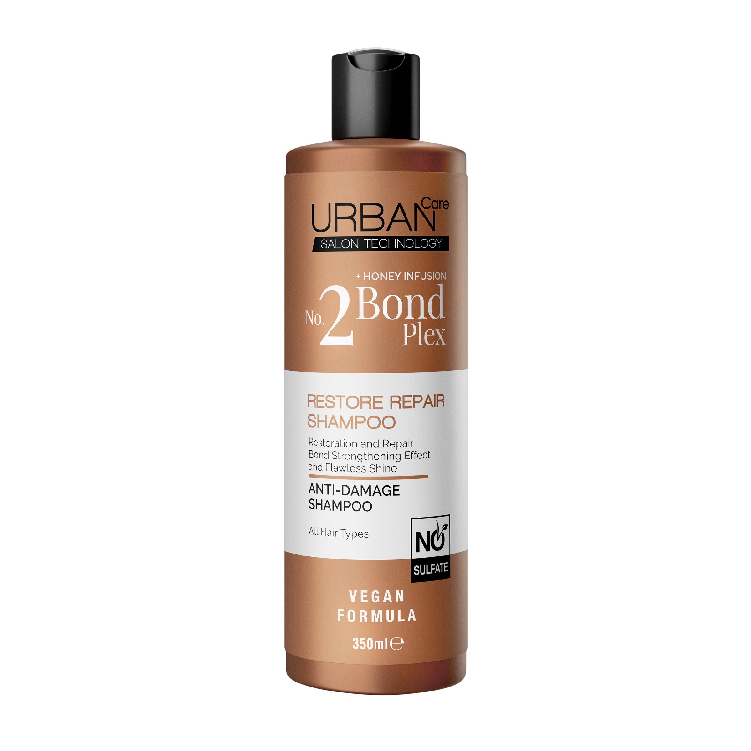 URBAN HAIR CARE No:2 Bond Plex Restore Repair Shampoo 350 ml | Vaistine1.lt | WestPharmacy.eu