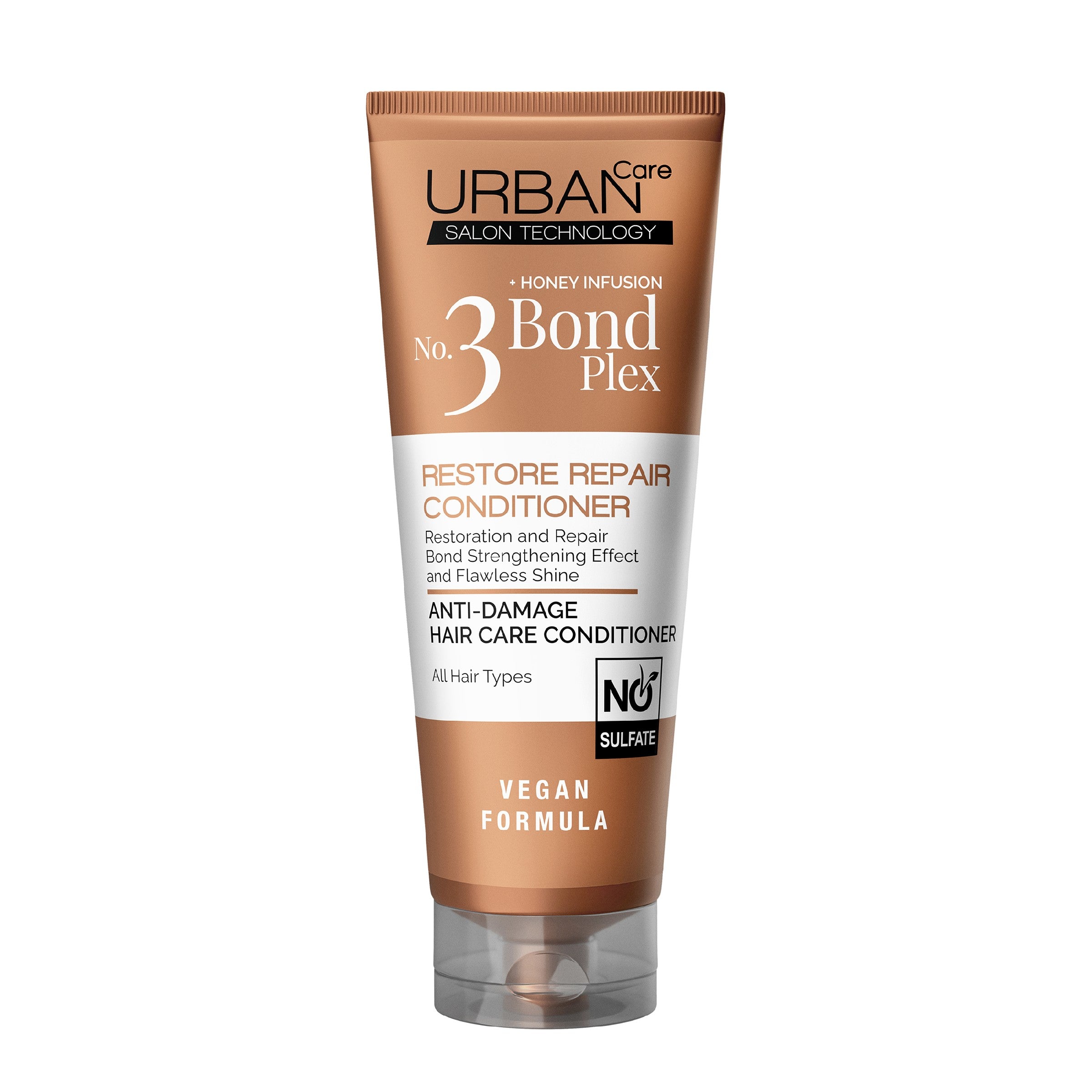 URBAN HAIR CARE No:3 Bond Plex Restore Hair Conditioner 250 ml | Vaistine1.lt | WestPharmacy.eu