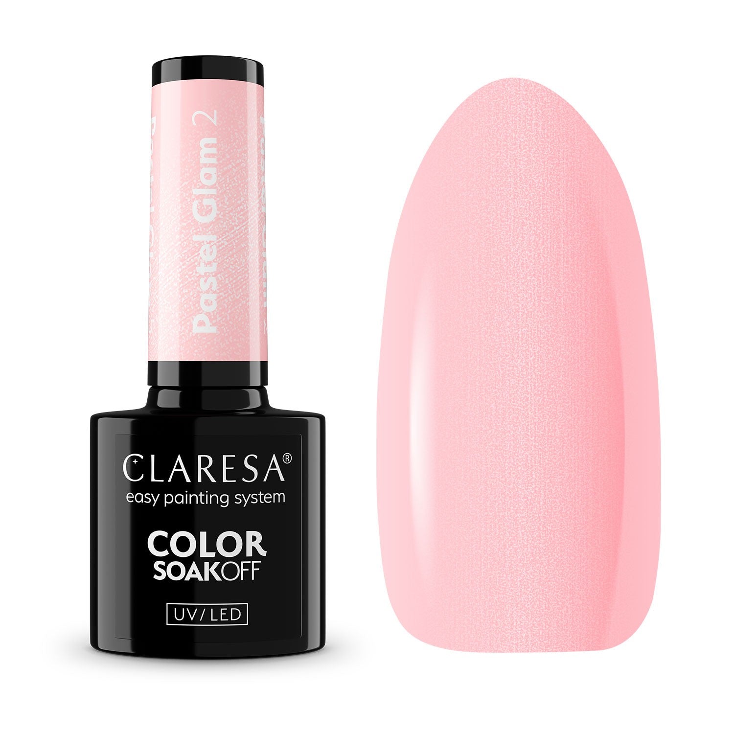 CLARESA Hybrid Nail Polish Pastel Glam 2 | Vaistine1.lt | WestPharmacy.eu
