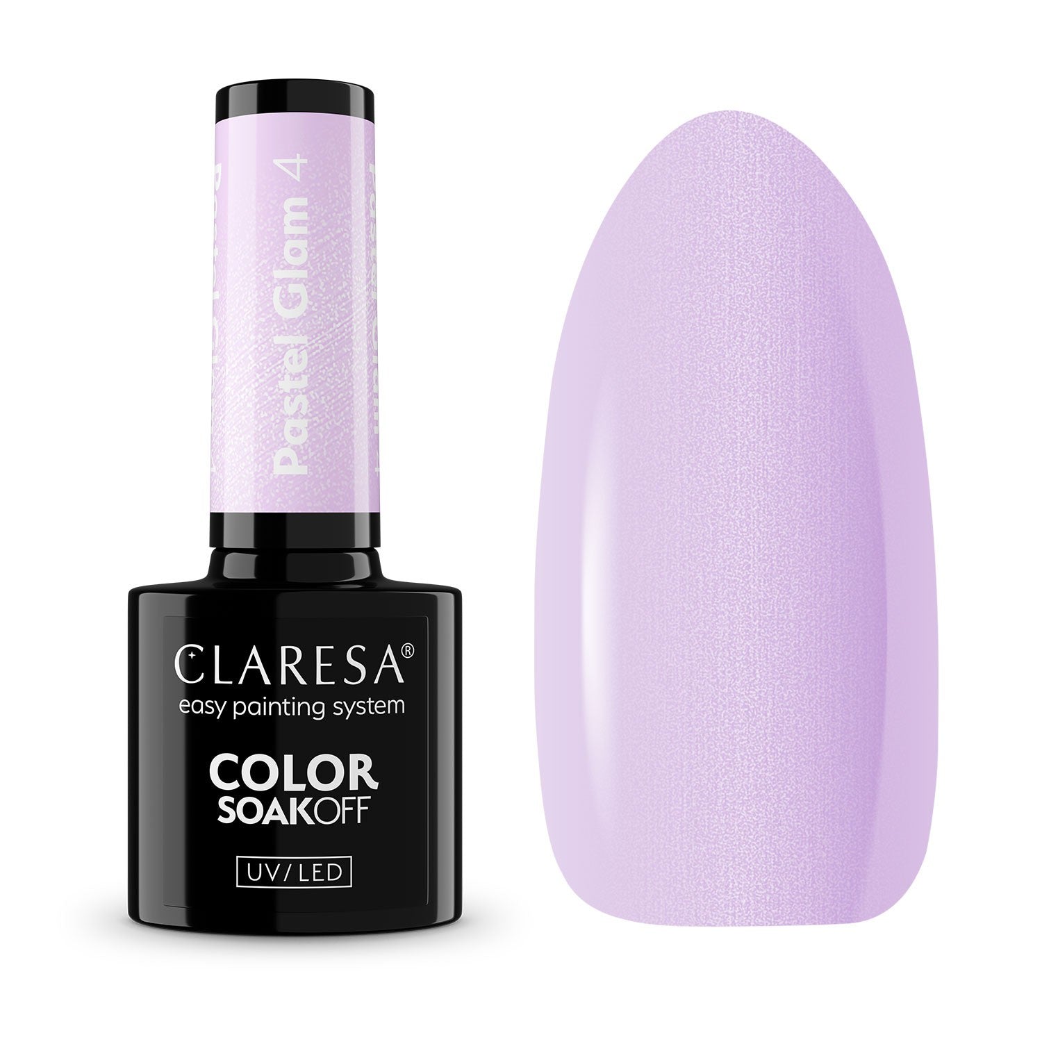 CLARESA Hybrid Nail Polish Pastel Glam 4 | Vaistine1.lt | WestPharmacy.eu