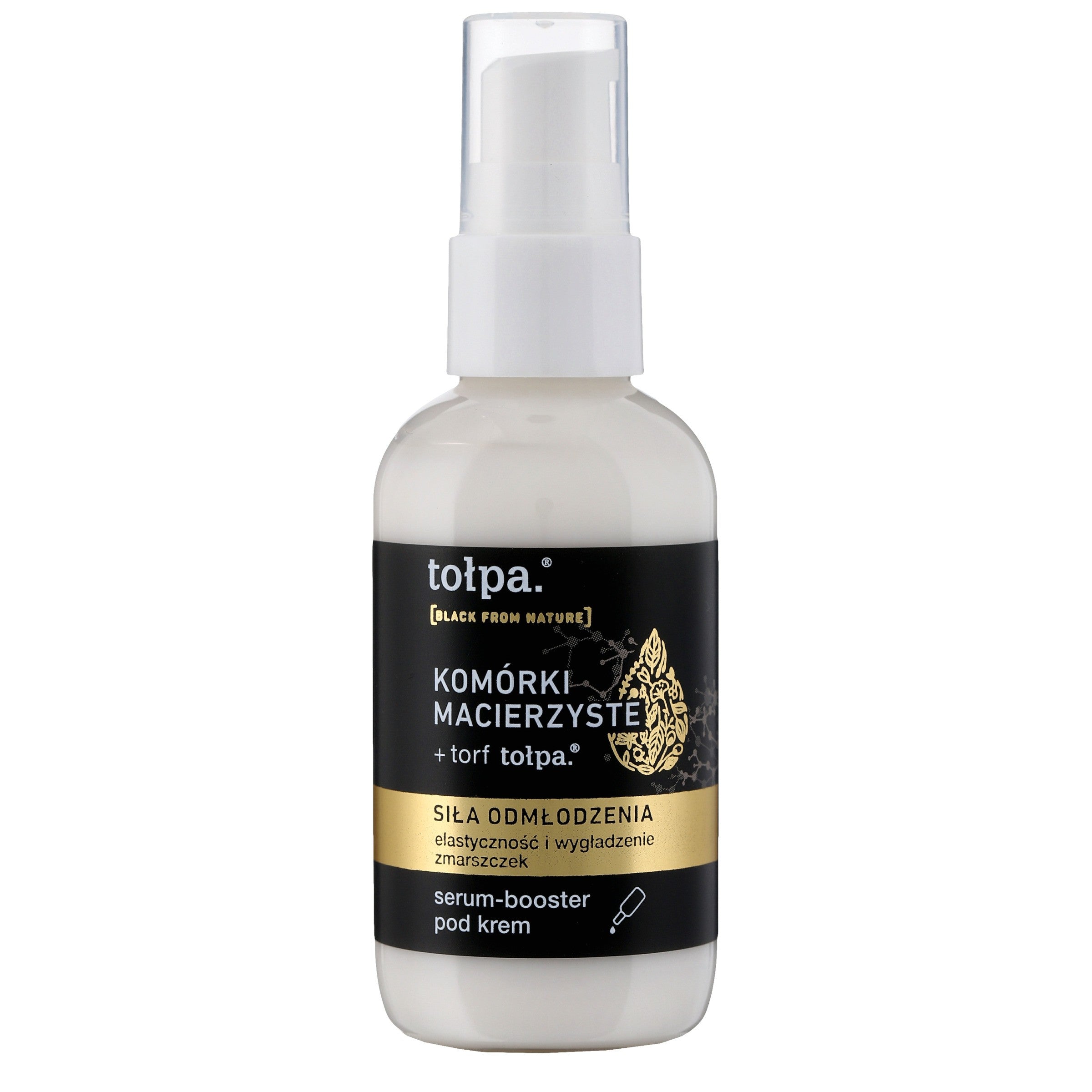 TOŁPA Black From Nature Serum booster under the cream - rejuvenation power 75 ml | Vaistine1.lt | WestPharmacy.eu